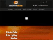 Tablet Screenshot of illuminationdevices.com